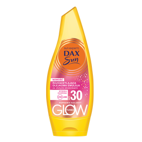 Dax Sun Illuminating oil emulsion with golden particles SPF 30