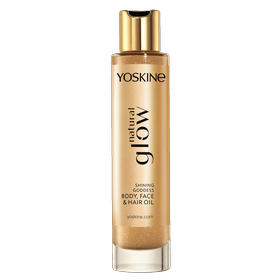 Yoskine Natural Glow Ultraluxurious, shimmering body, face and hair oil